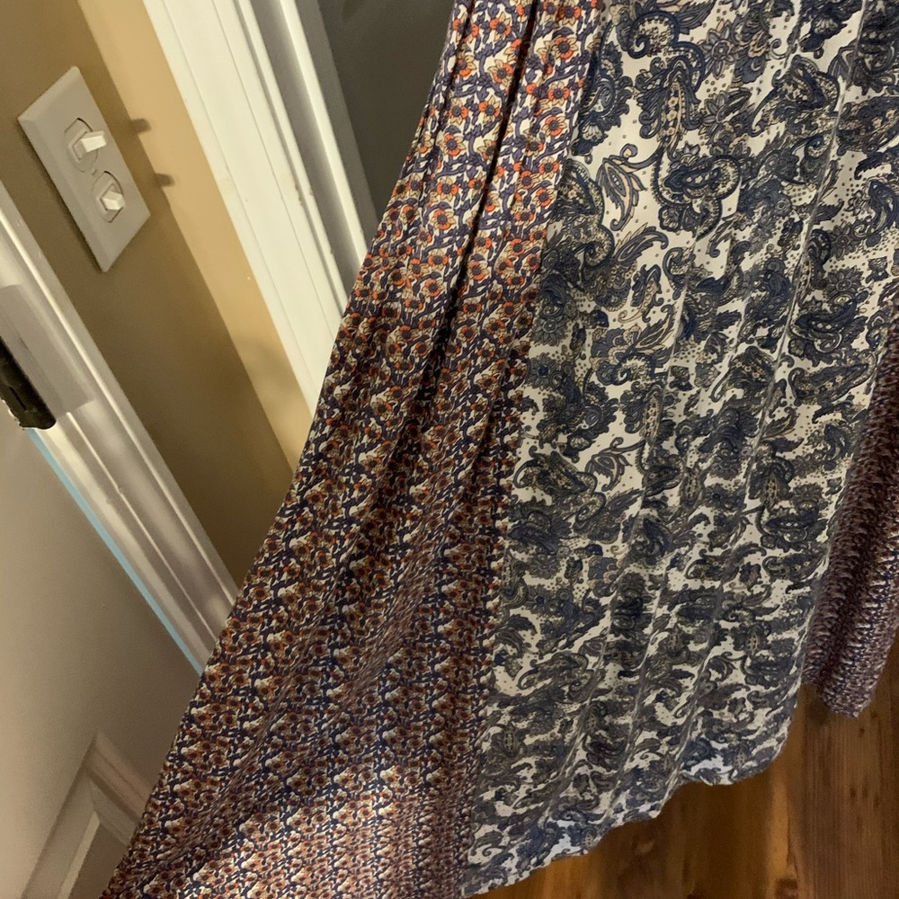 Patterned maxi dress